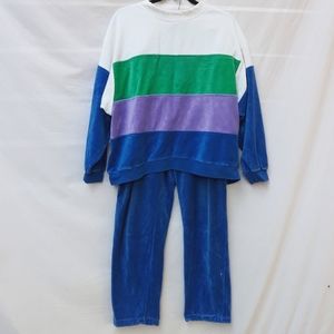 Vintage velvet lounge suit by Active Interest
